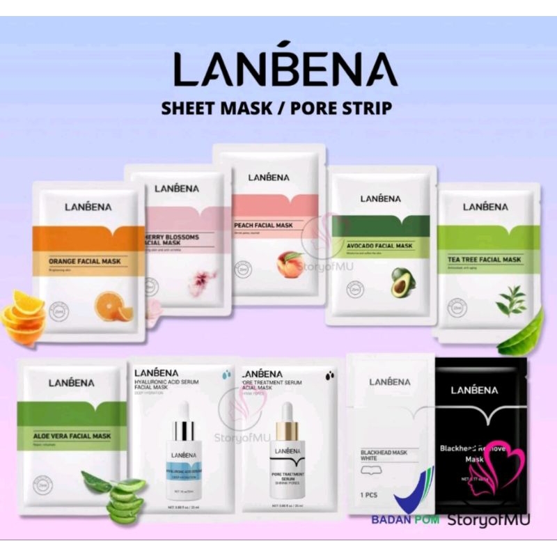 LANBENA Facial Sheet Mask 25ml ORIGINAL
