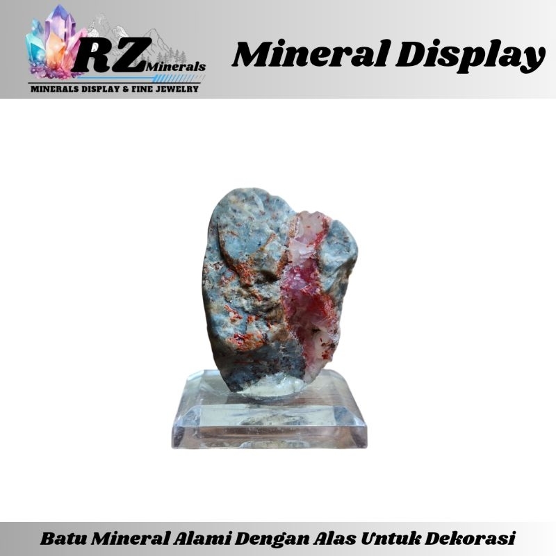 RZ Minerals-Natural Pictorial Arsenik Chalcedony PAC-01