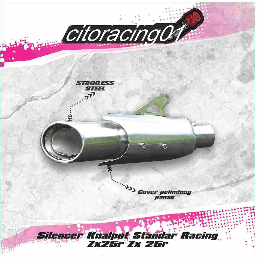 SIlancer Knalpot Standar Racing Zx25r Zx 25r Universal