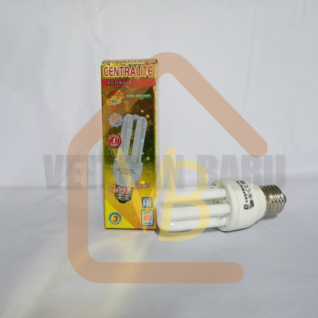 Lampu 3U Ecosave CENTRALITE 11 W / Lampu jari 11 W Centralite