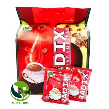 Kopi Radix HPA MAlaysia | Kopi Radix Jumbo HPA Kopi Ginseng Original Radix Per Pouch