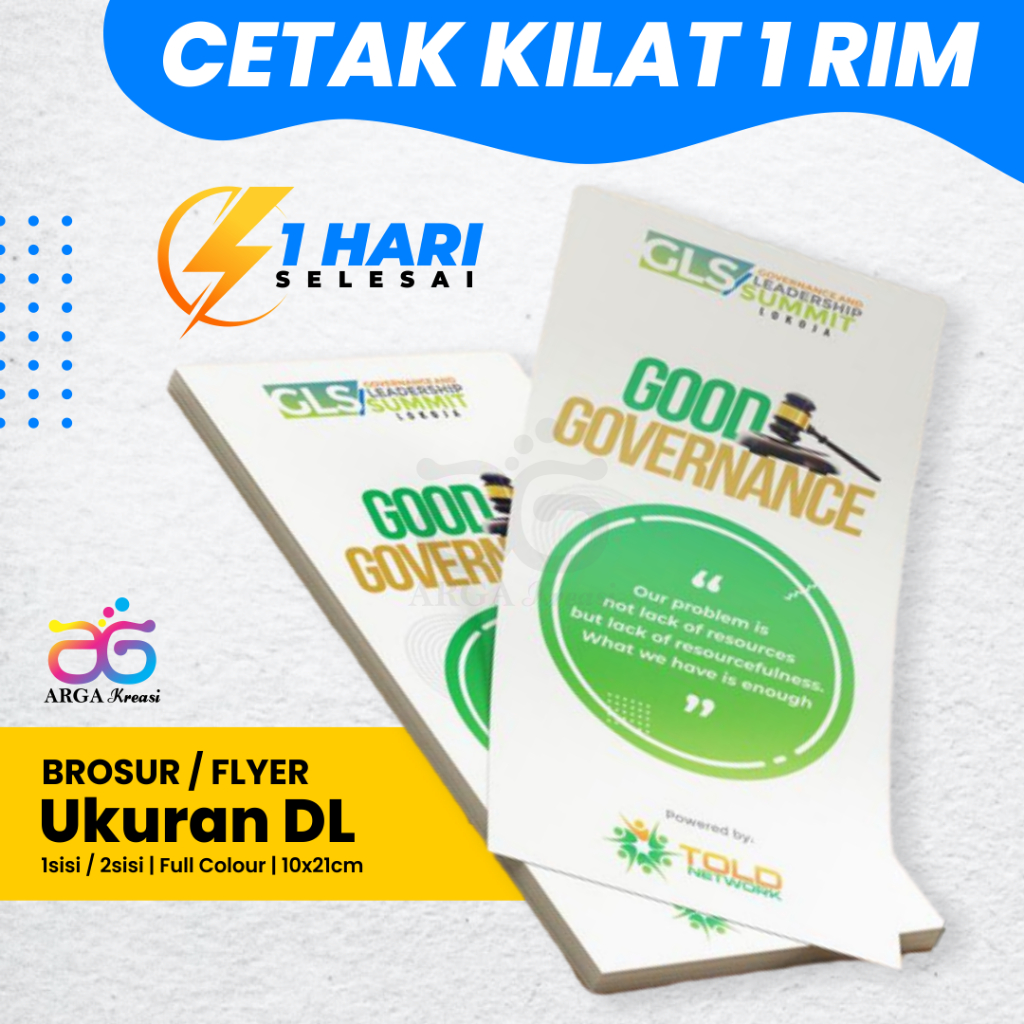 

Flyer 1 Rim DL 1/3 A4 Cetak Brosur Digital Printing Leaflet Pamflet - Arga Kreasi Percetakan Surabaya