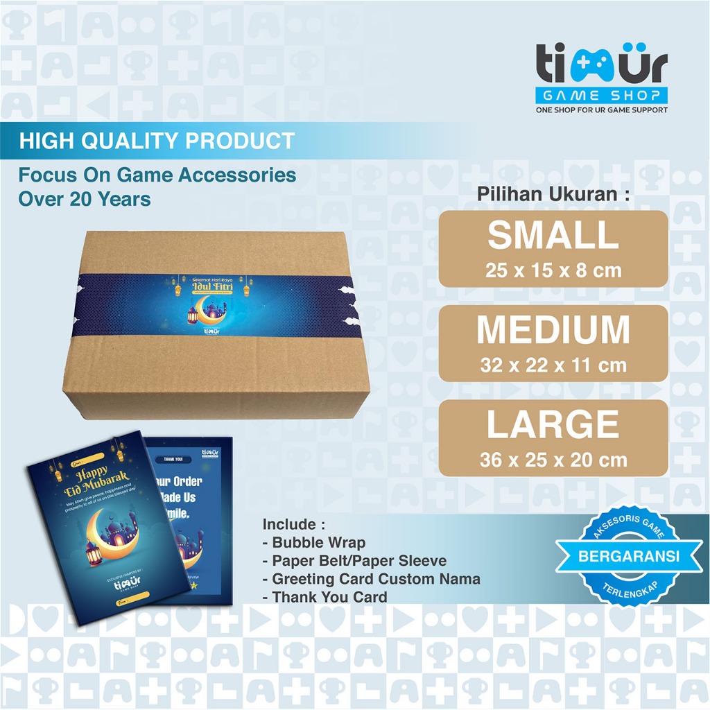 

Exclusive Box Hampers Lebaran Paper Belt Free Greeting Card