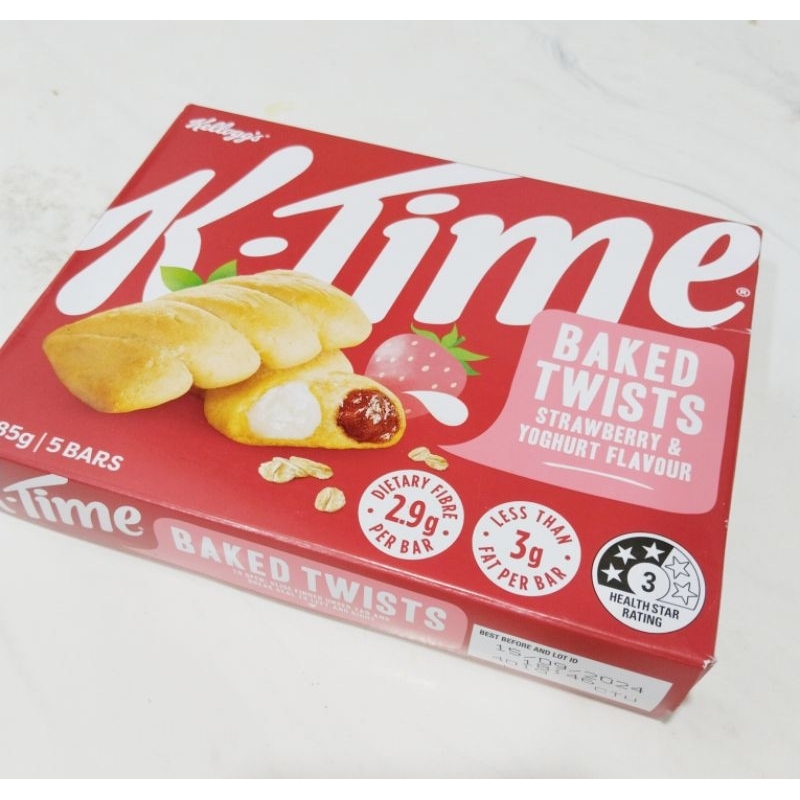

K-Time Baked Twist Strawberry Yoghurt