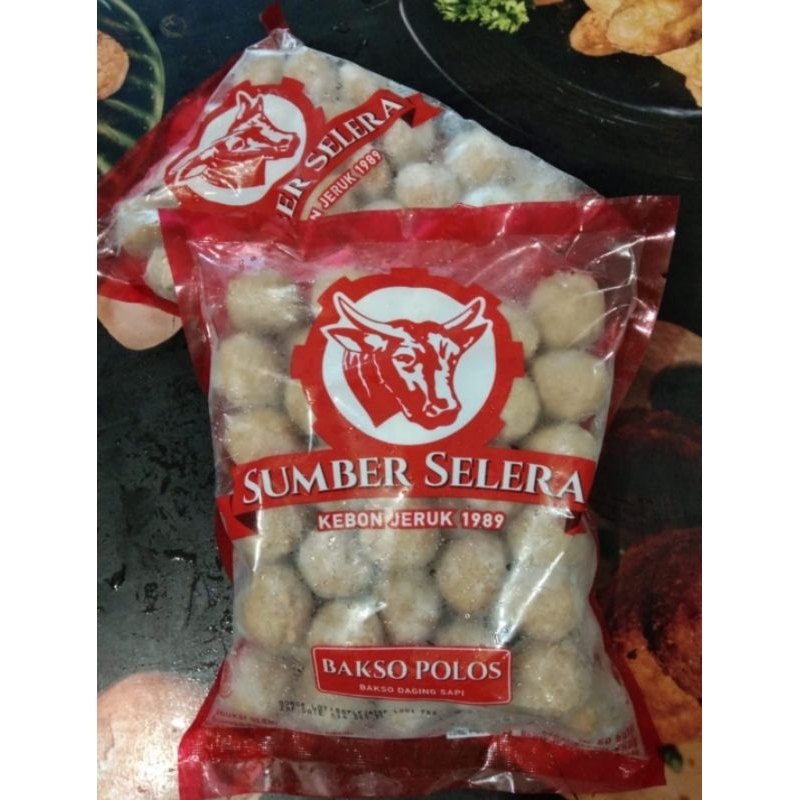 

bakso polos sumber selera