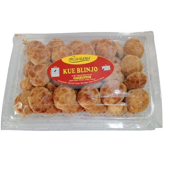 

Kue belinjo/melinjo blinjo mlinjo 500 gr Lusiana Emping