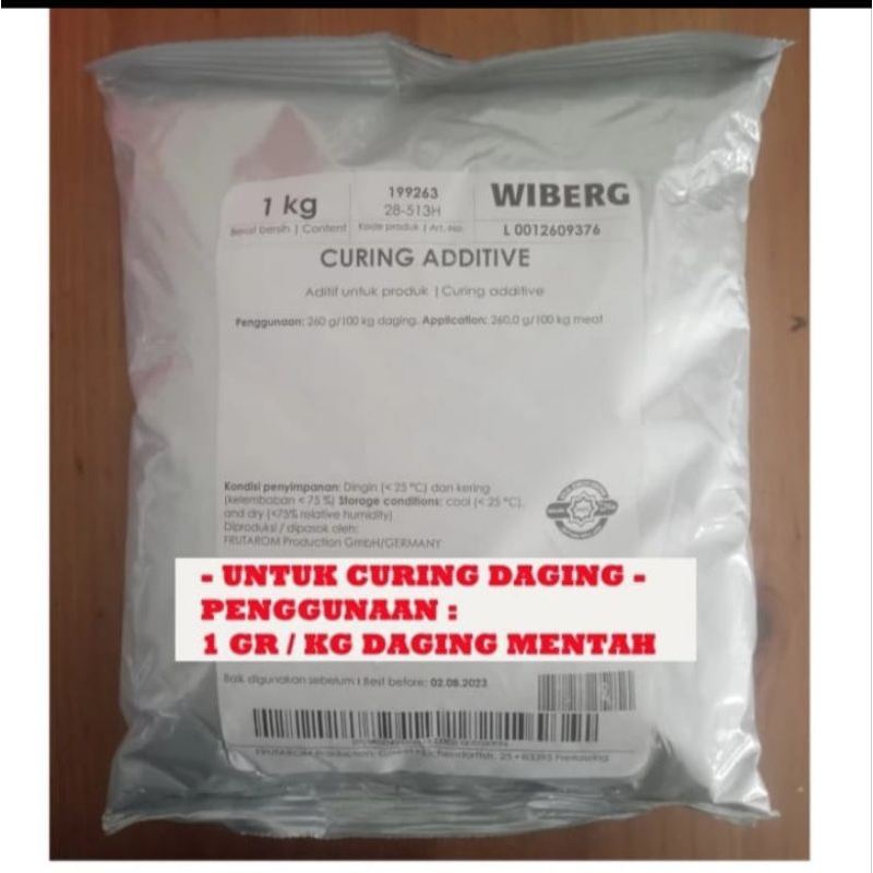 curing salt / curing additive / garam curing daging asap wiberg 1 kg