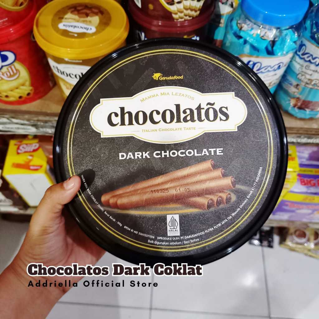 

ADDRIELLA Gery Chocolatos Dark Chocolate | Chocolatos/Snack/Snack Murah