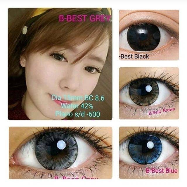 Softlens B-BEST Big Eyes dia 15mm Minus only