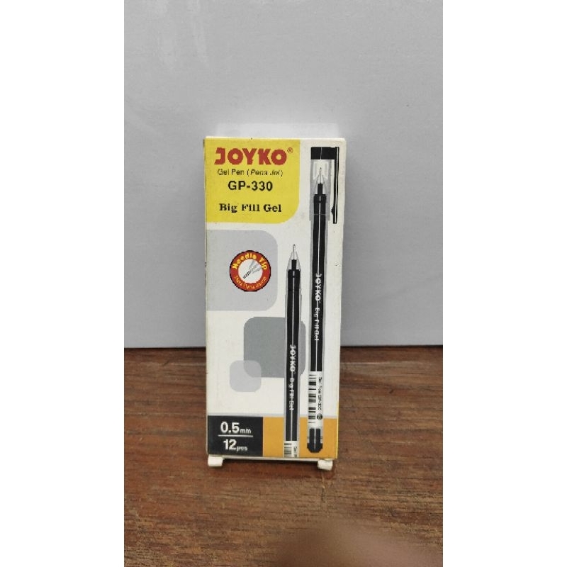 

pulpen joyko gel gp 330 hitam / 12pcs