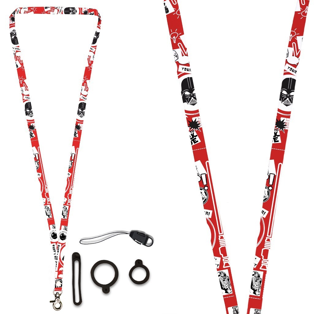 

Holder Lanyard ID Card Kartu Bank Photocard Gantung Leher Holder Lanyard Anime Doodle TRB15