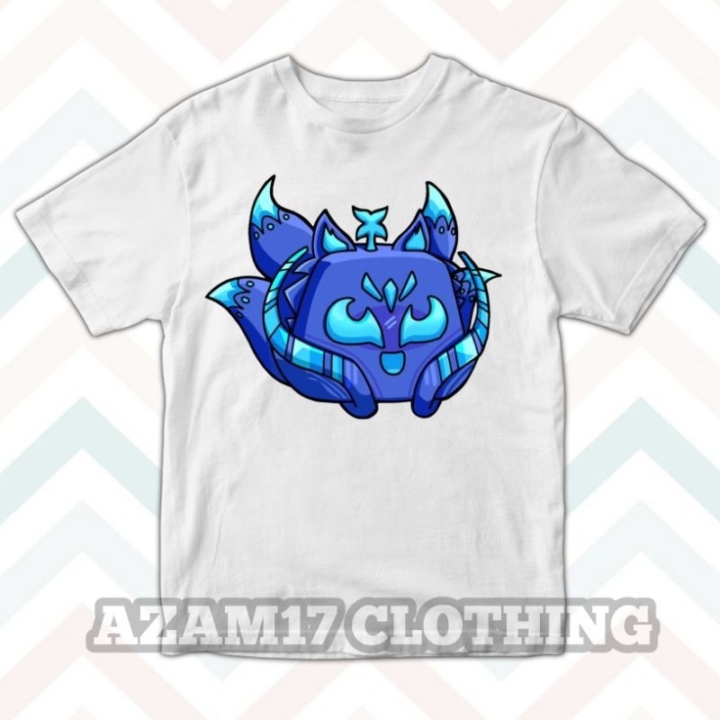 (BISA COD) KAOS TSHIRT BAJU ANAK ROBLOX / BLOX FRUITS KITSUNE FREE NAMA PAKAIAN ANAK LAKI LAKI PEREM