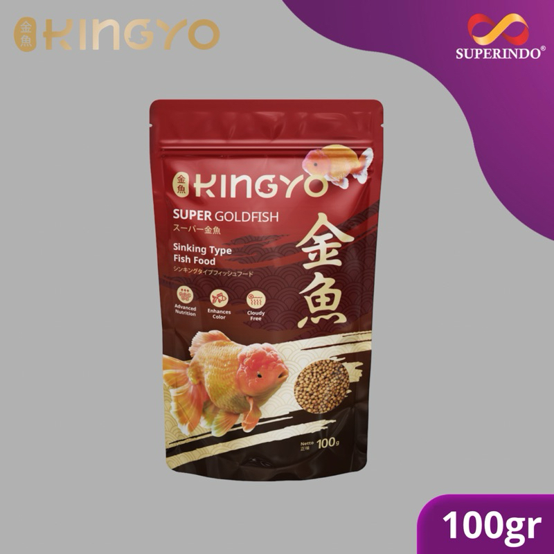 Kingyo super Goldfish 100gr