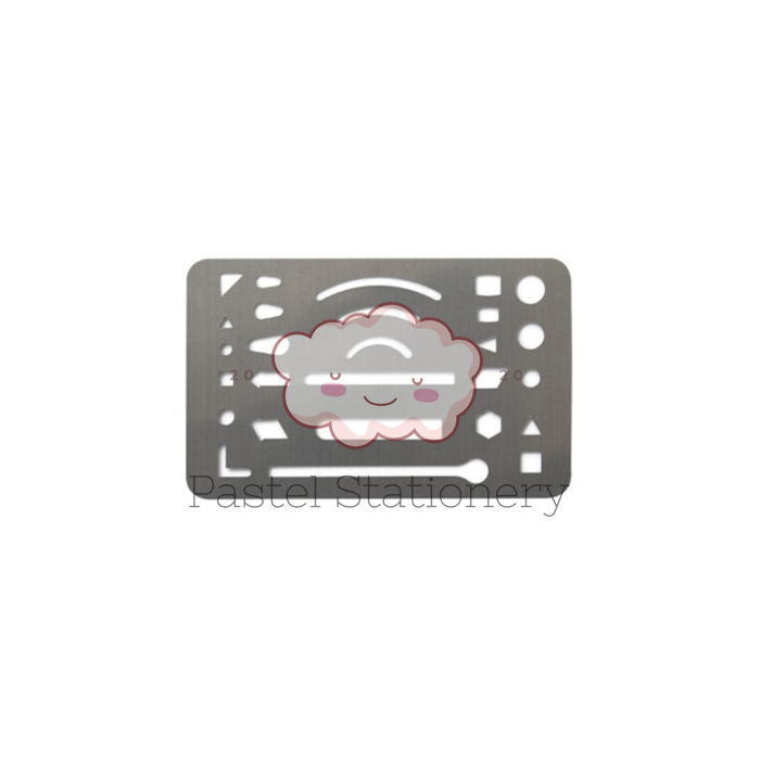 

Mal Cetakan Penghapus Untuk Teknik Arsitek - Eraser Shield Erasing Template