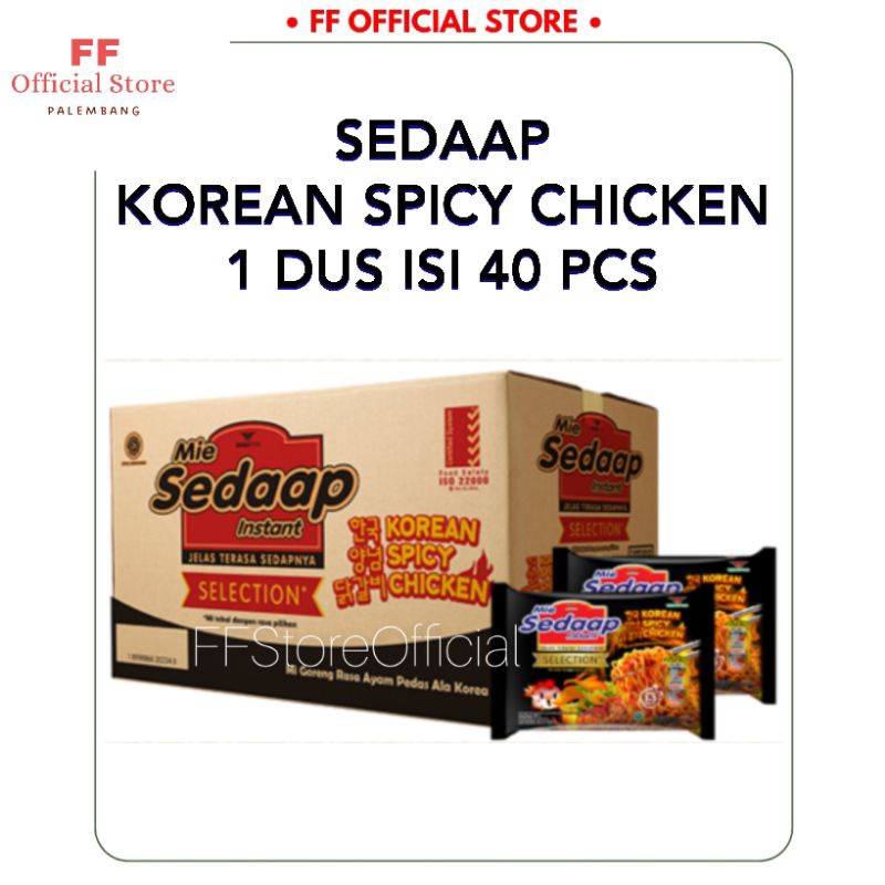 

MIE SEDAAP Korean Spicy Chicken 1 Dus isi 40