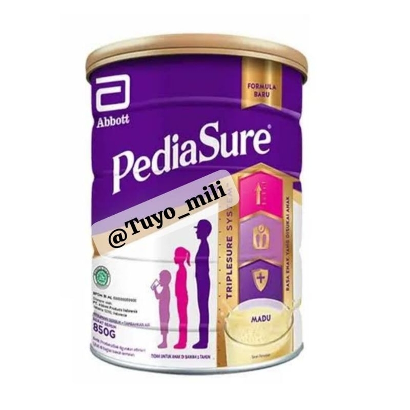 PEDIASURE 850GR/800GR/1.800GR [MADU/VANILA/COKLAT]
