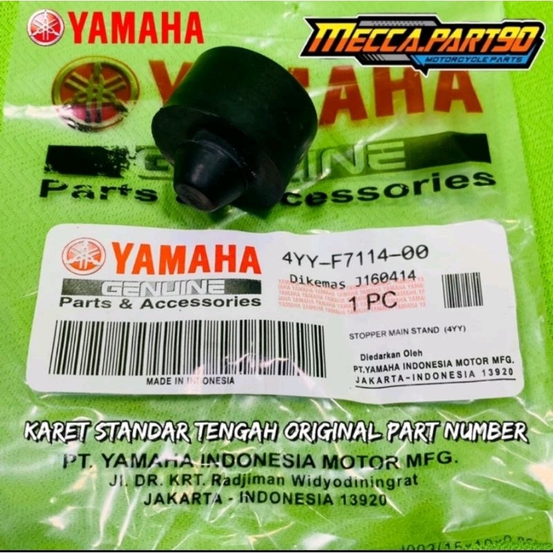 KARET STANDAR TENGAH standar dua 2 NMAX MIO M3 MIO SOUL AEROX FIZR Universal original part number