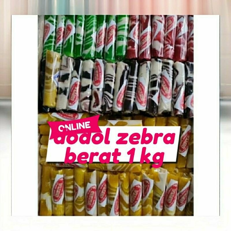 

DODOL GARUT Zebra mix 4 rasa original