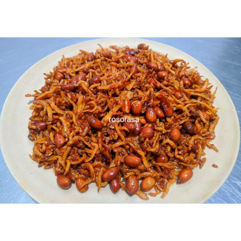 

Sambel Teri Kacang Medan / Sambal Teri Kacang Tawar / Sambal teri uleg