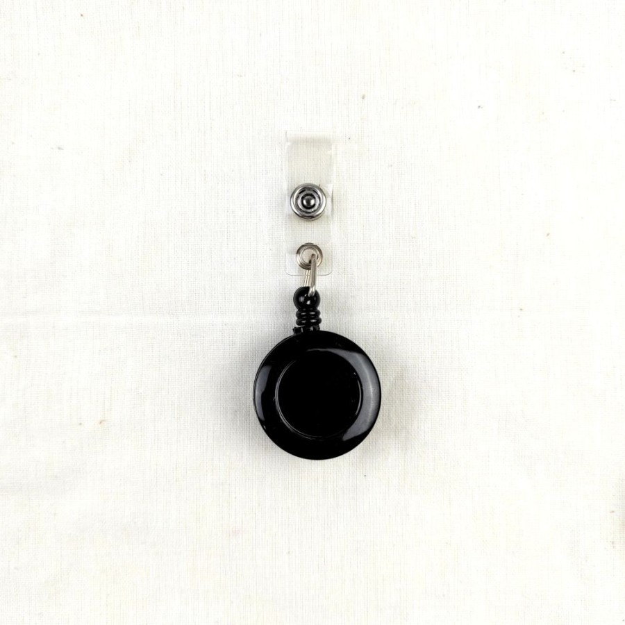 

Badge Rail Satuan / Jepitan Kartu Nama - Name Tag Yoyo BR-321 - Hitam