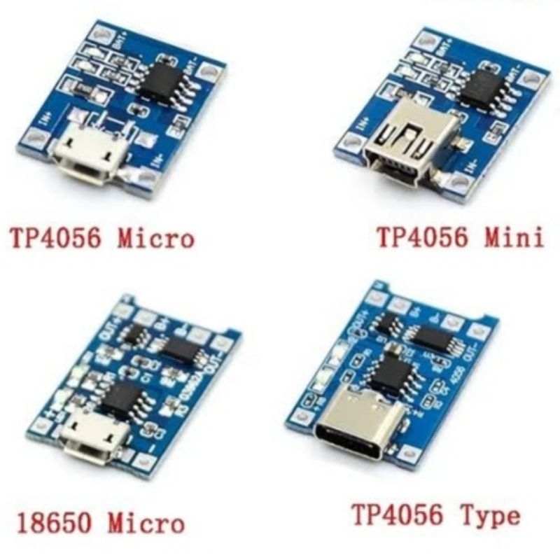 TP4056 TP 4056 18650 Modul Charging Charger Baterai