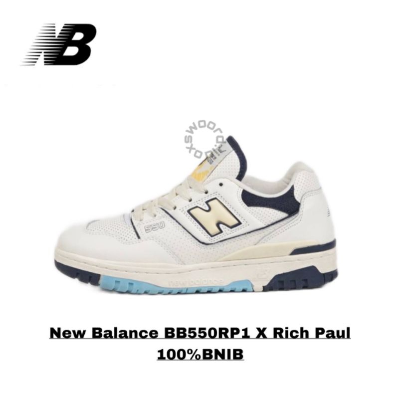 NB - Sneakers 550 “BB550RP1 x Rich Paul putih biru