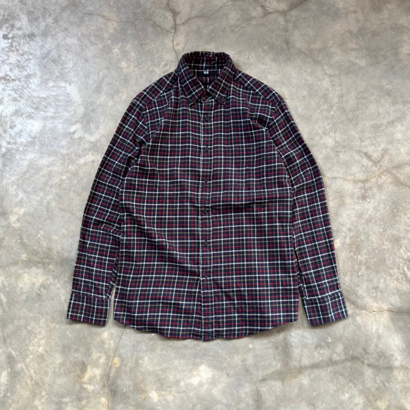 Uniqlo Plaid Flannel Shirt
