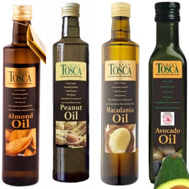 

Baru Green Tosca Coldpressed Oil Macademia Peanut Avocado Almond oil 8Q7