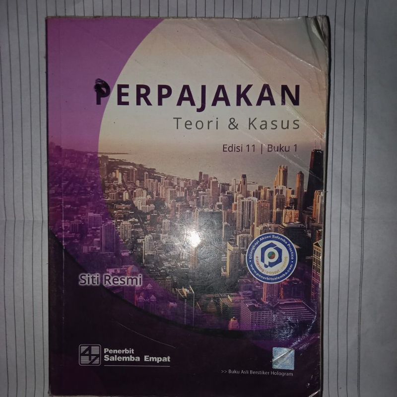 

Buku perpajakan teori dan kasus edisi 11 Buku 1 original