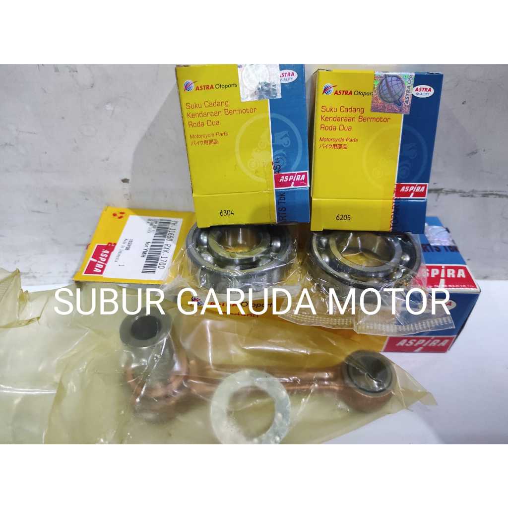 STANG SEHER LAHER KRUK AS RX KING MERK ASPIRA BEARING SKF KUALITAS ORISINIL ASTRA OTOPARTS