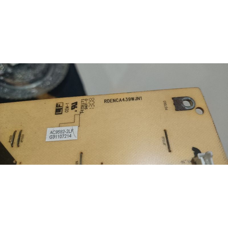 POWERSUPLAY PSU REGULATOR TV LCD SHARP 40 INCI KODE RDENCA439WJN1