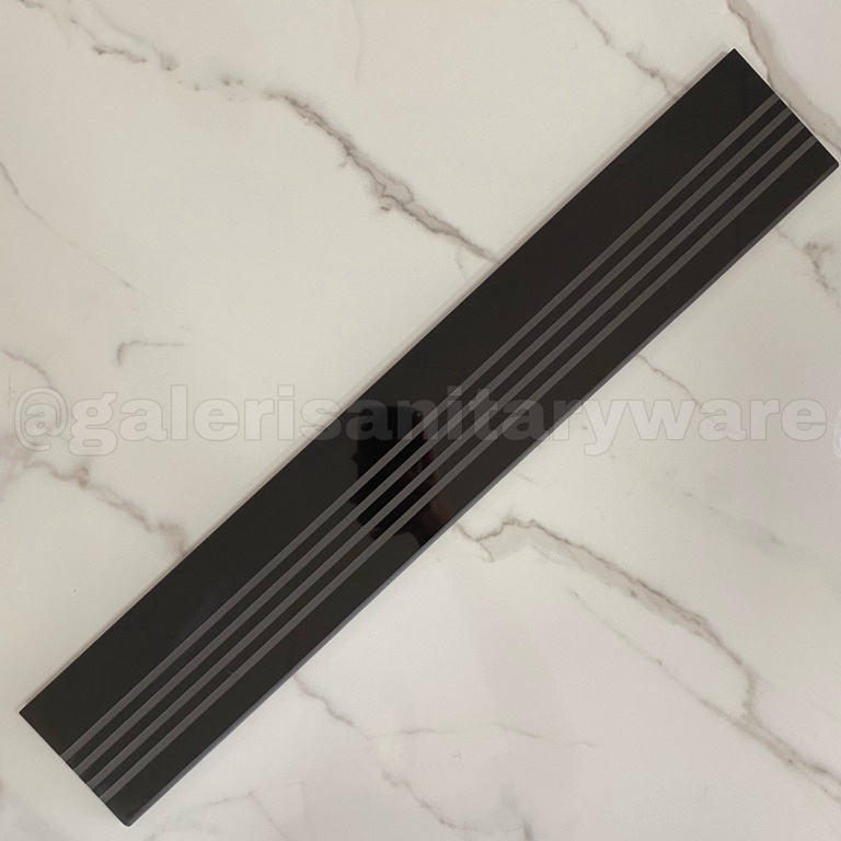 Cepat laku Stepnosing Granit 1x6cm  Lis Tangga  Stepnosing Tangga  Lis Hitam  Granit Tangga