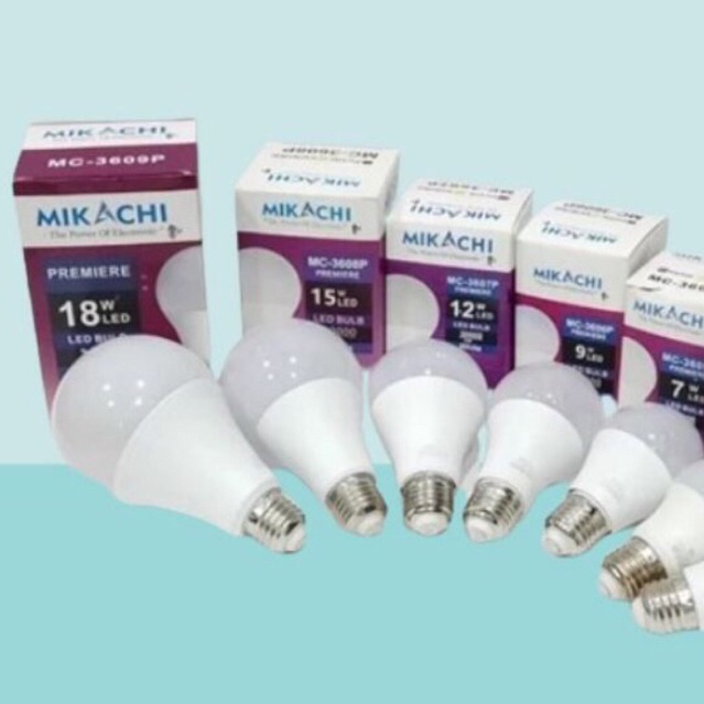 Lampu Mikachi Led Bulb Garansi