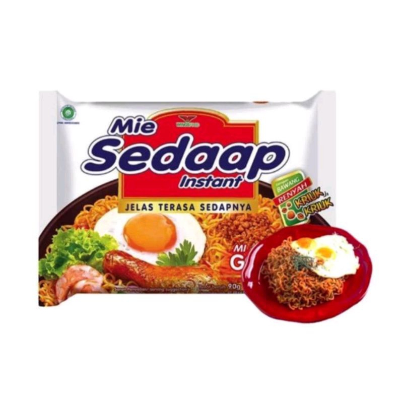 

Mie Sedap Goreng 90Gr Kemasan Paket 5 pcs Murah.