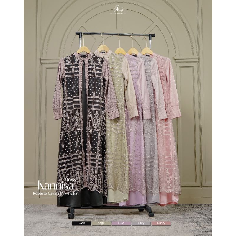 BAJU GAMIS KANNISA DRESS ARRAFI | BAJU GAMIS BUSUI FRIENDLY  | BAJU GAMIS LEBARAN 2024 | BAJU GAMIS 