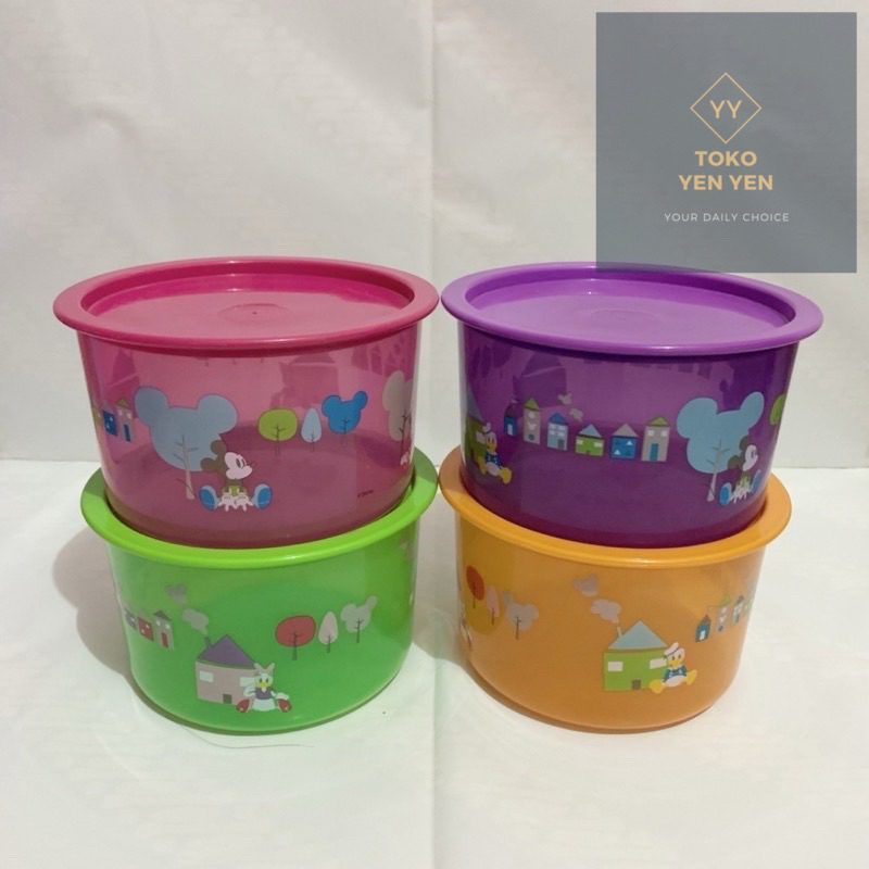 Toples Plastik Tempat Makanan Calista Odate 0,3 0,5 kg