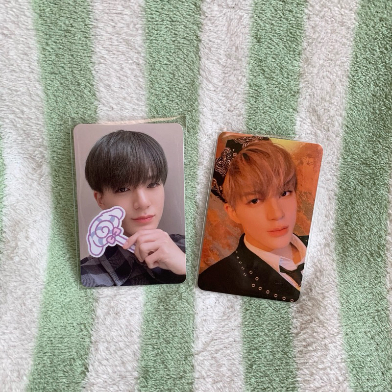 (BACA DESC) PHOTOCARD ONLY JENO SANRIO CLEAR STICKER / PHOTOSET 4x6 MD UNIVERSE / PC JENO PANGERAN