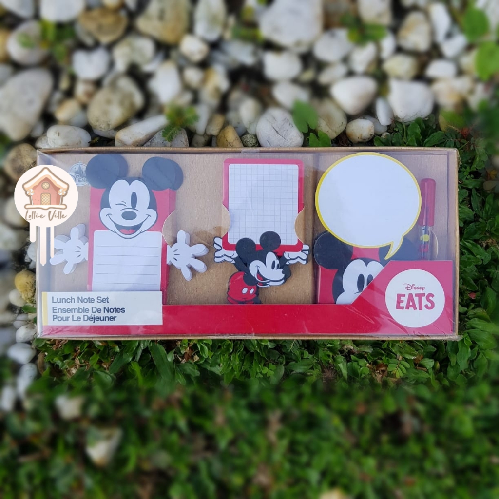 

Disney Mickey Mouse Lunch Note Set