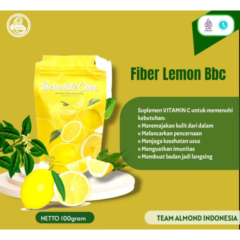 

FIBER LEMON BBC (MINUMAN SERBUK RASA LEMON)