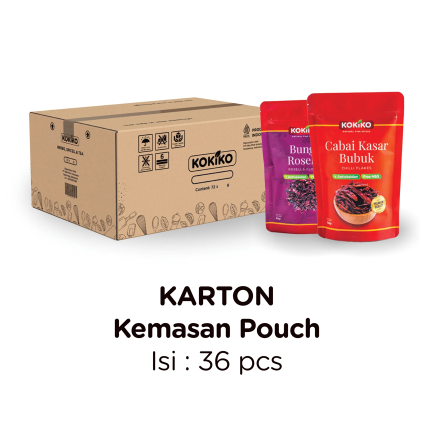 

KOKIKO Bumbu Masak Rempah Bubuk Kemasan Pouch 1 Karton