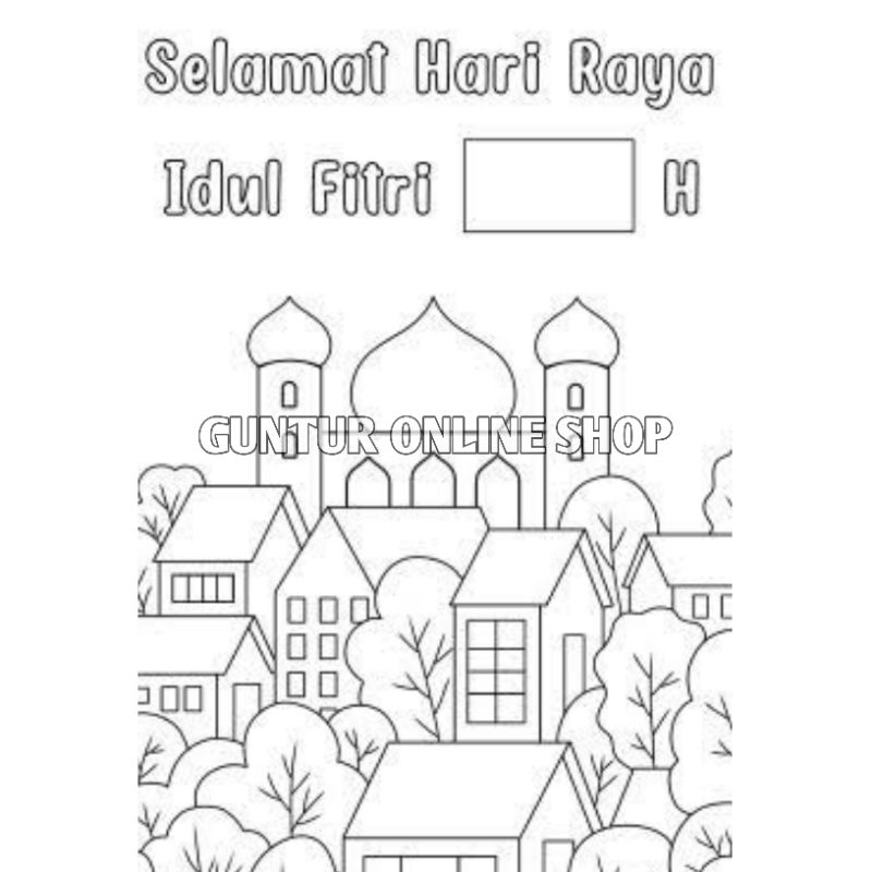 

Cetak Gambar selamat idul Fitri mohon maaf lahir battin, untuk belajar mewarnai, ukuran kertas A4 21cmx30cm