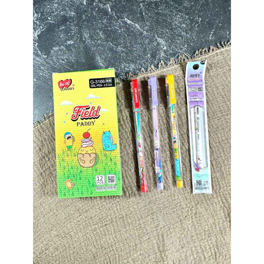 

(PAK) Pulpen Gel Zhi Xin G-3166 / Pulpen Gel Zhi Xin 0.5 mm / Bolpoin Gel Lucu