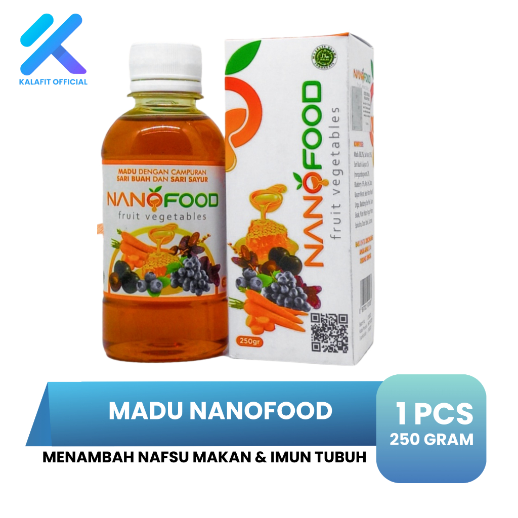 

Madu NanoFood Penambah Nafsu Makan dan Untuk Daya Tahan Tubuh 250gr
