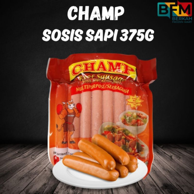 

Champ Sosis Sapi 375g,Champ Sosis ayam 375g,champ sosis ayam 500g,camp sosis ayam 1kg