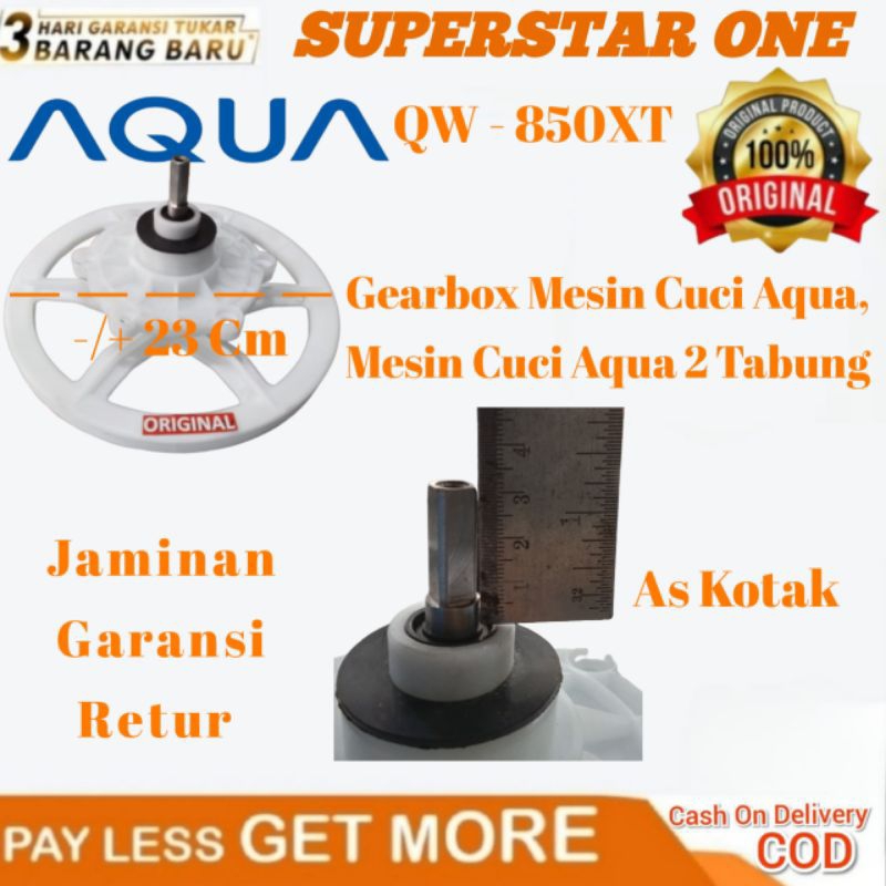 Gearbox Mesin Cuci Aqua Mesin Cuci Aqua 2 Tabung QW - 850XT