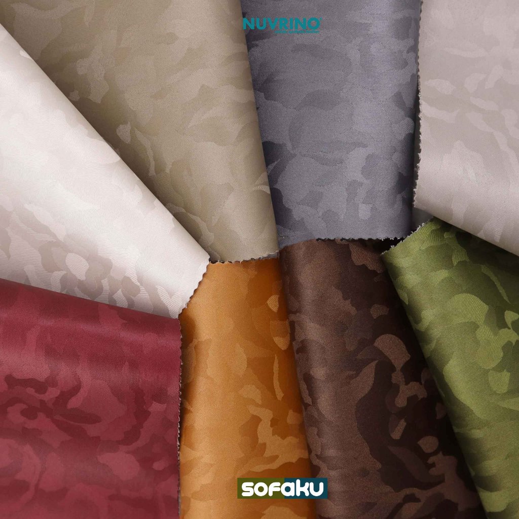 SOFAKU : NUVRINO Flora Bahan Kulit Premium Nuvrino Original Oscar Jok Sofa Bahan Kulit Texture Kulit