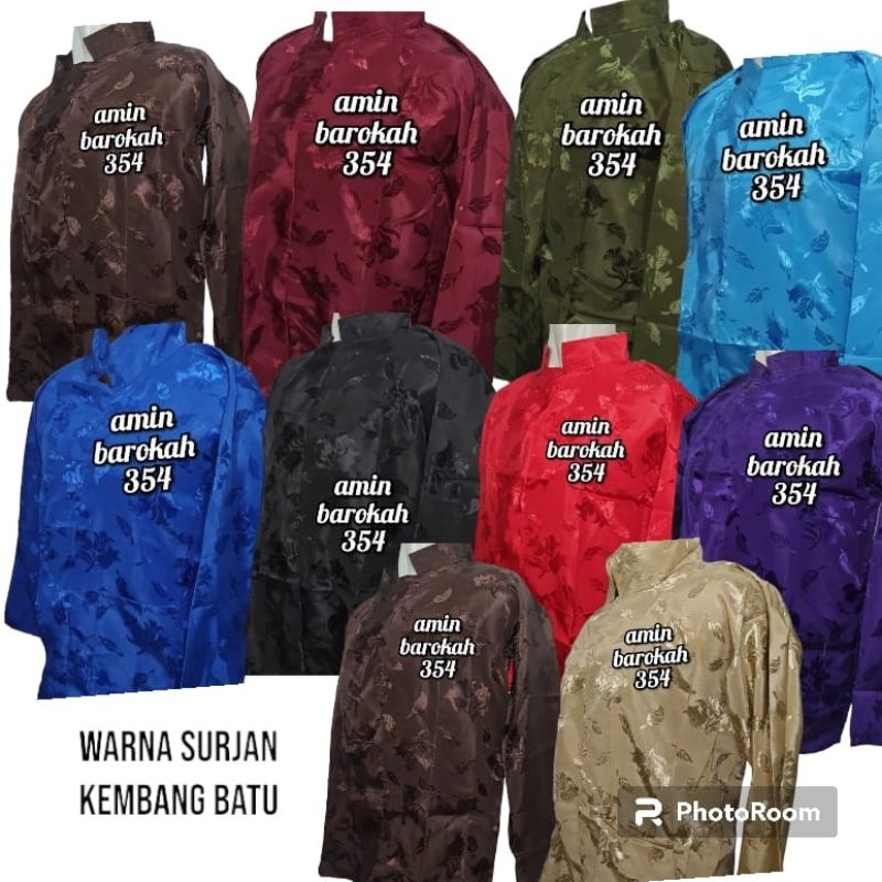 Surjan Kembang Batu All Variant warna premium berfuring