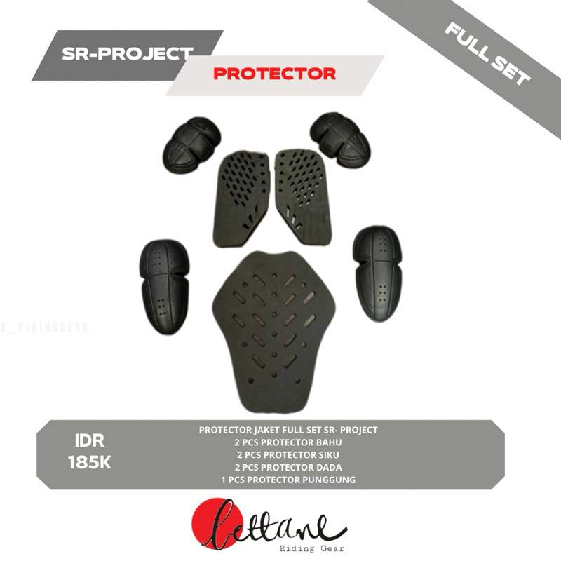 Protector Set Jaket Mesh SR-PROJECT