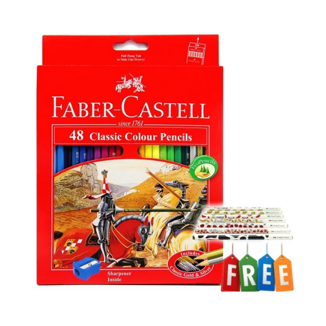 

Pensil Warna Faber Castell 48 Long Classic