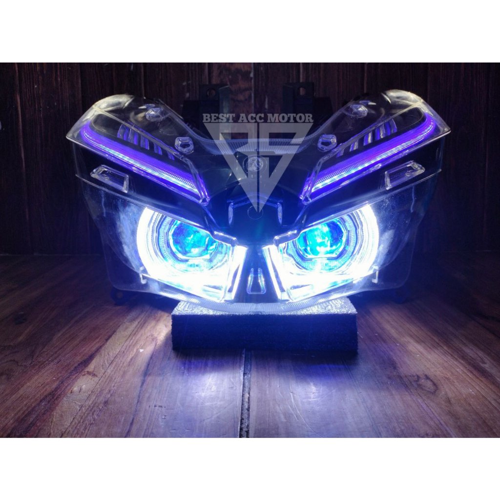 LAMPU DEPAN PROJIE VARIO 150/125 NEW&VARIO NEW SEPAKET REFLEKTOR VARIO 125/150 NEW BILED